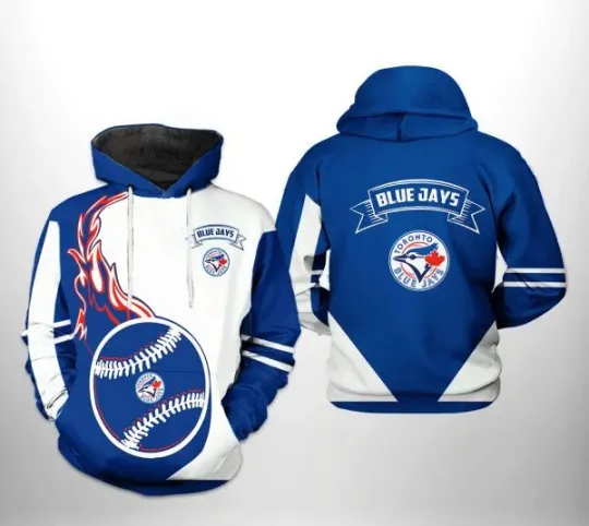 Discover Toronto Blue Baseball Team Jays 3D Hoodie
