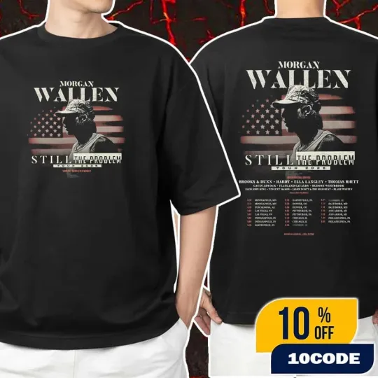 Discover Wallen Western Still The Problem Tour 2026 Unisex T-Shirt