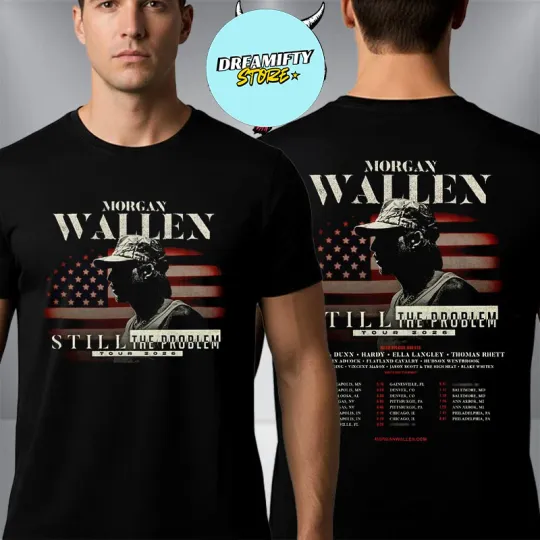 Discover Wallen Western Still The Problem Tour 2026 Unisex T-Shirt