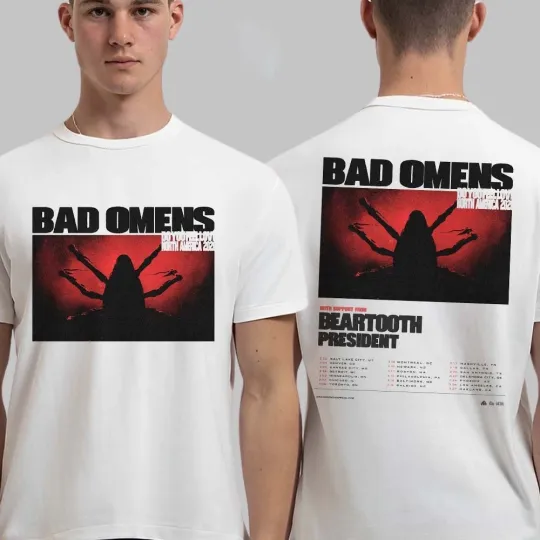 Discover Bad Omens Do You Feel Love North America 2026 Tour Two Sided T-Shirt