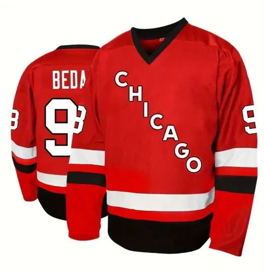 Discover Custom Youth/Men Bedard #98 Hockey Jersey Red Sewn Custom Any Name/Number