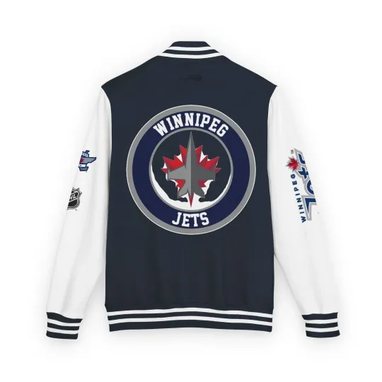 Discover Winnipeg Jets Letterman Jacket, Sports Fan Gear, College, Hockey Apparel, Custom