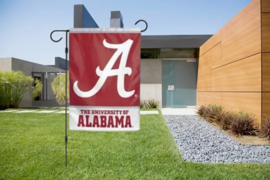 Discover Albm Crimson Tide 2 Sided Double Garden Flag Outdoor Window Banner 12 x18 New