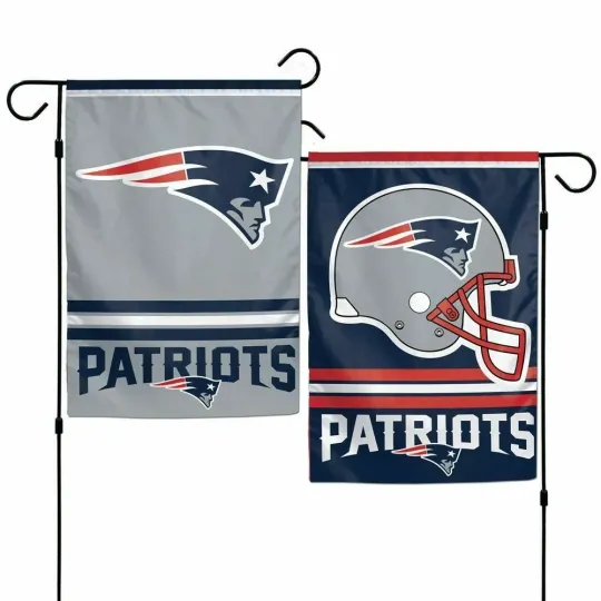 New England Patriots Polyester Garden Flag Wall Flag Banner USA