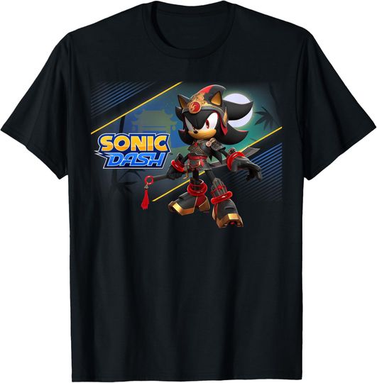 Discover Sonic Dash - Warrior Shadow T-Shirt