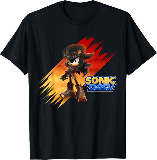 Discover Sonic Dash - Outlaw Shadow T-Shirt