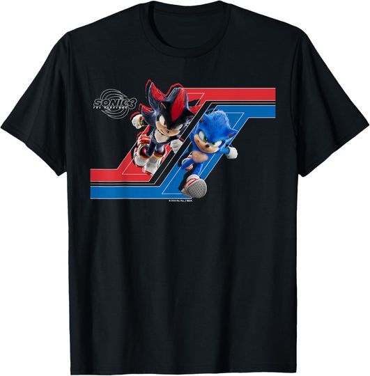 Sonic the Hedgehog 3 - Rivals, Sonic & Shadow T-Shirt