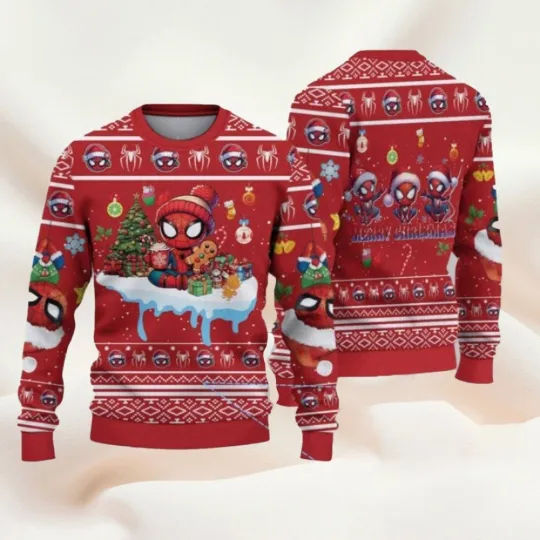 Discover =Christmas Spiderman Merry Christmas Ugly Sweater