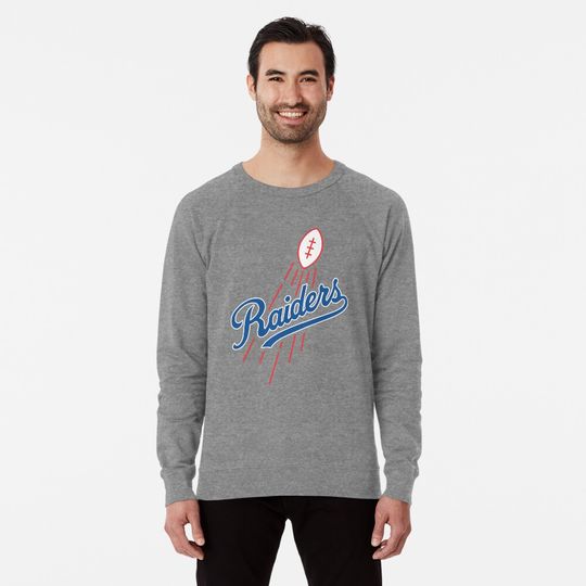 Los Raiders Football Lightweight Sweatshirt