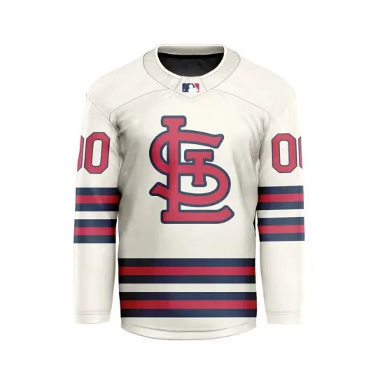 Discover Personalized St. Louis Cardinals Away Hockey Jersey Mens Fan Gear