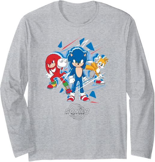 Discover Sonic the Hedgehog 3 - Team Sonic Long Sleeve T-Shirt