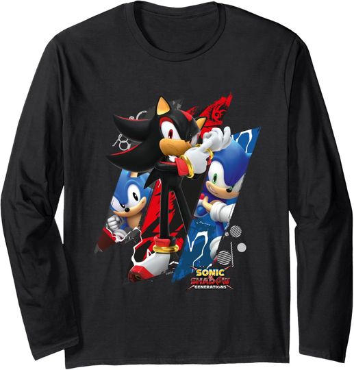 Discover Sonic the Hedgehog, Sonic X Shadow Generations - Trio Long Sleeve T-Shirt