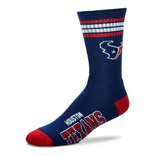 Discover Houston Texans For Bare Feet football Men's Sock