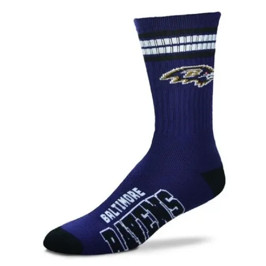 Baltimore Ravens football Sock