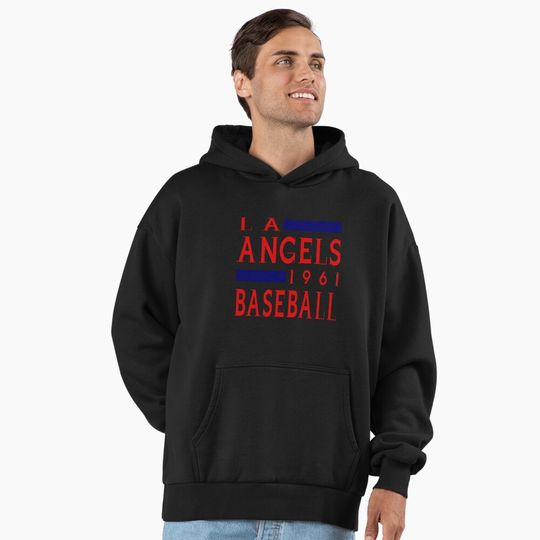 Discover LA Angels Baseball Premium Oversized Hoodie