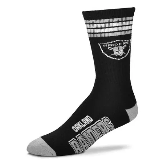 Oakland Raiders retro football Sock