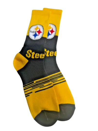 Discover Pittsburgh Steeler Men's Crew Socks