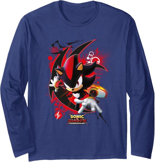 Discover Sonic the Hedgehog, Sonic X Shadow Generations - Chaotic Long Sleeve T-Shirt