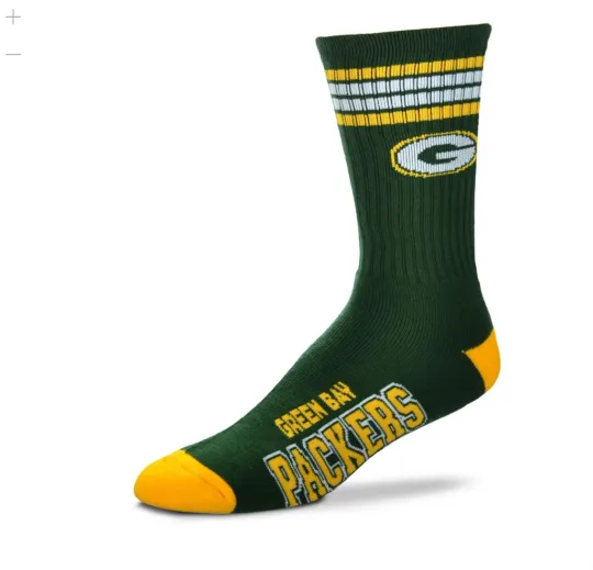 Green Bay Packers Men's Crew Socks