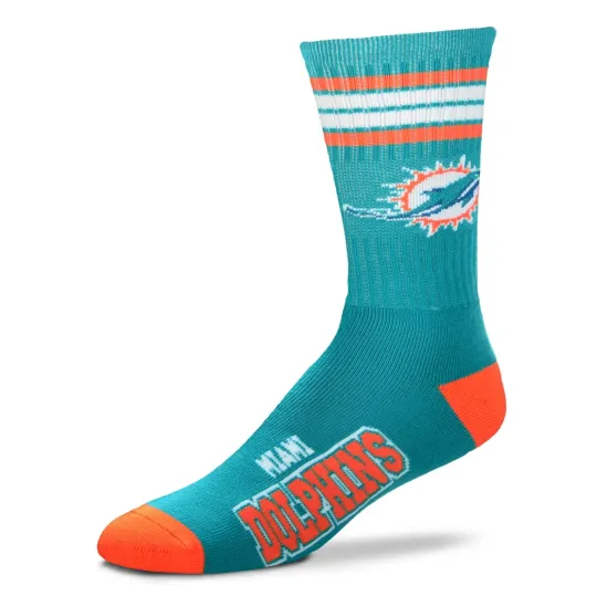 Miami Dolphins Men's Crew Socks