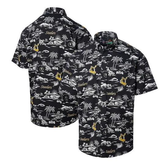 Discover Pittsburgh Steeler Football Team Hawaiian Shirt