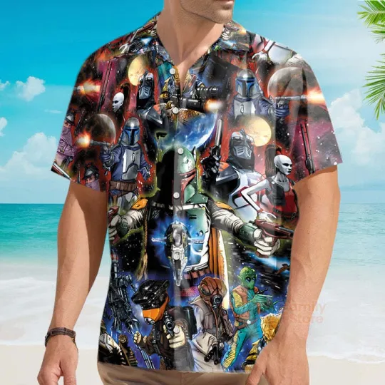 Discover Starwars The Bounty Hunters Starwars Hawaiian Shirt