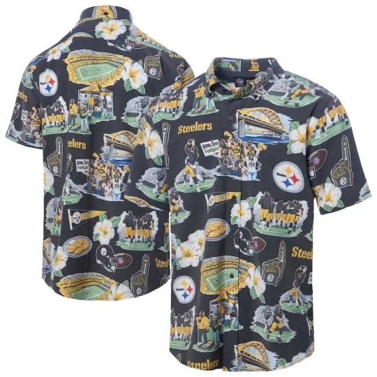 Discover Pittsburgh Steeler Football Team Hawaiian Shirt