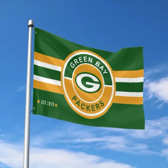 Discover Green Bay Football Team House Flag 1919 football Fans Man Cave Decor