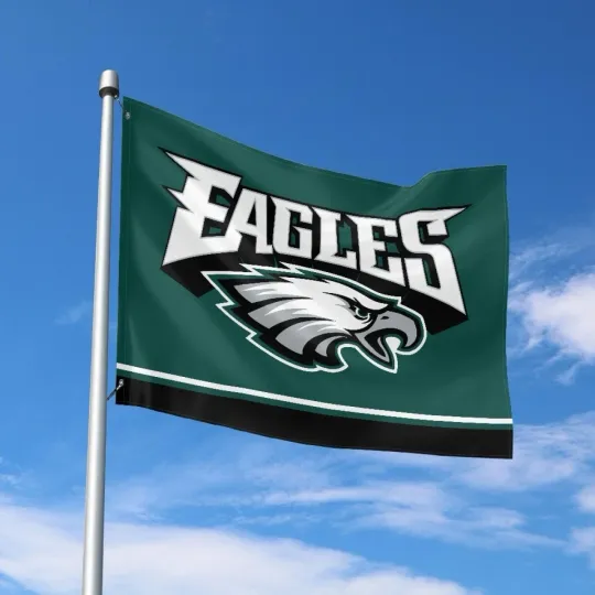 Philadelphia Eagles Fans Football Team House Flag