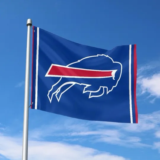 Discover Buffalo Fans Football Team House Flag