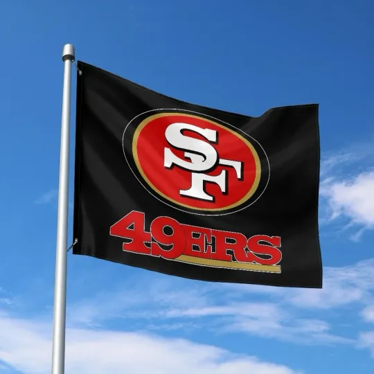 San Francisco Fans Football Team House Flag