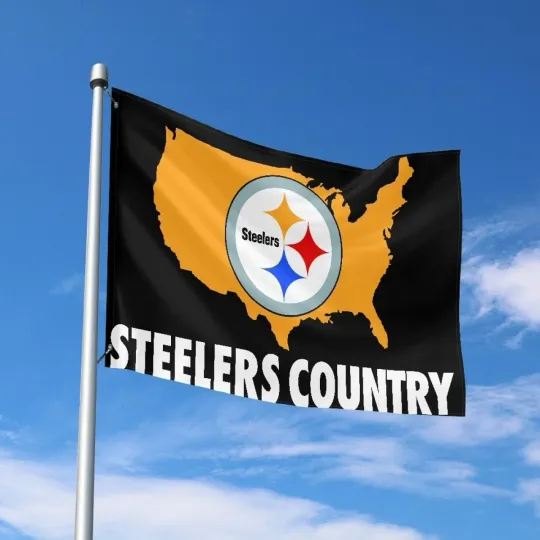 Discover Pittsburgh Fans Football Team House Flag
