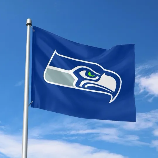 Discover Seattle Fans Football Team House Flag