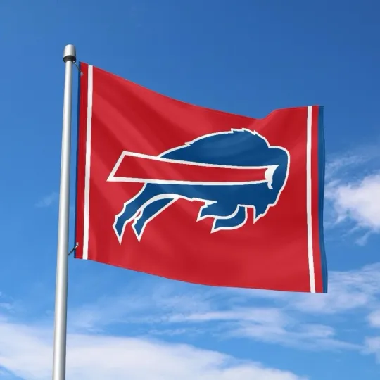 Discover Buffalo Fans Football Team House Flag