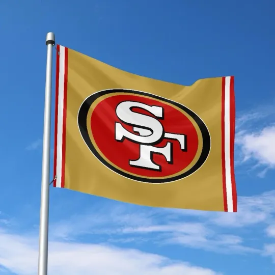 San Francisco Fans Football Team House Flag