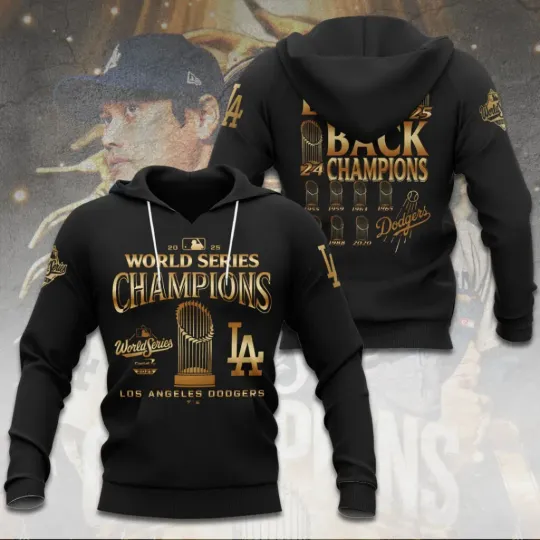 Discover Dodgers World Series 2025 3D Apparel