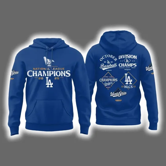 Discover LA Dodger 2025 World Series Back To Back Champions Hoodie