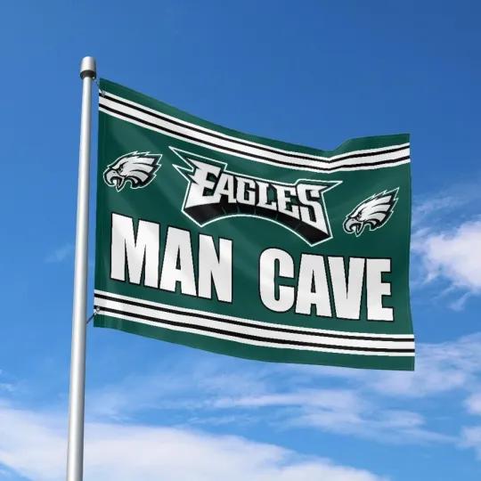 Philadelphia Eagles Fans Football Team House Flag