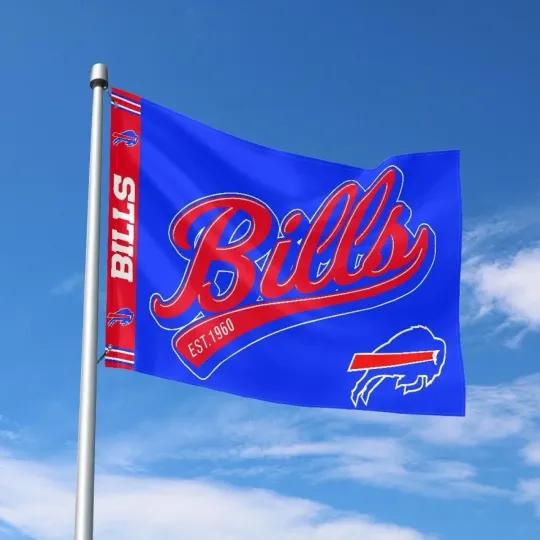 Discover Buffalo Fans Football Team House Flag
