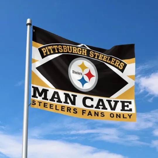 Discover Pittsburgh Fans Football Team House Flag