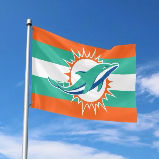 Discover Miami Football Team Flag House Flag