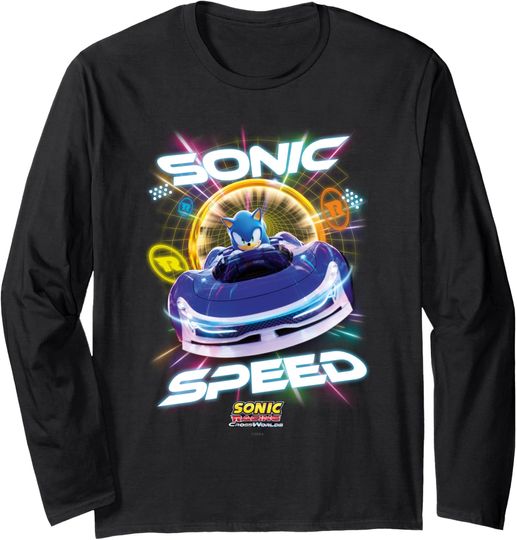 Discover Sonic Racing CrossWorlds - Sonic Speed Long Sleeve T-Shirt