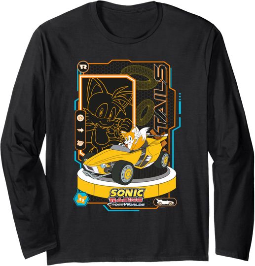 Discover Sonic Racing CrossWorlds - Tails Long Sleeve T-Shirt
