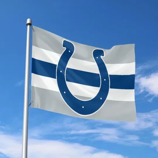 Discover Indianapolis Fans Football Team House Flag