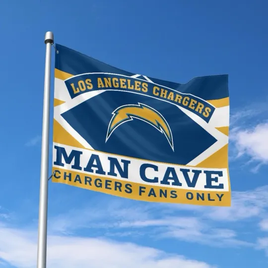 Discover San Diego Fans Football Team House Flag