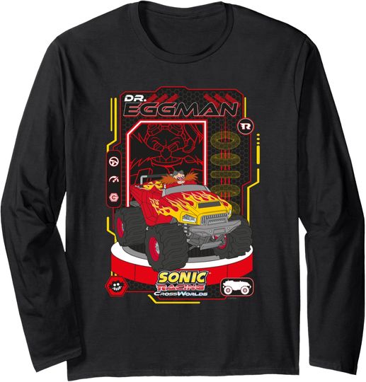 Discover Sonic Racing CrossWorlds - Dr. Eggman Long Sleeve T-Shirt