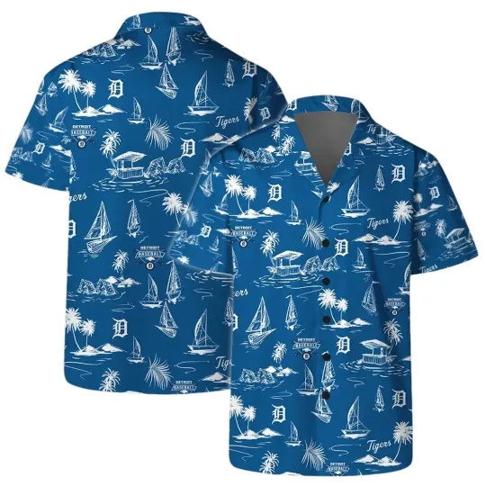 Discover Detroit Baseball Team Tigerss Hawaiian Shirt