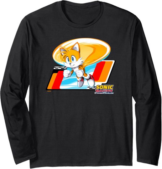 Discover Sonic Racing CrossWorlds - Tails Decal Long Sleeve T-Shirt