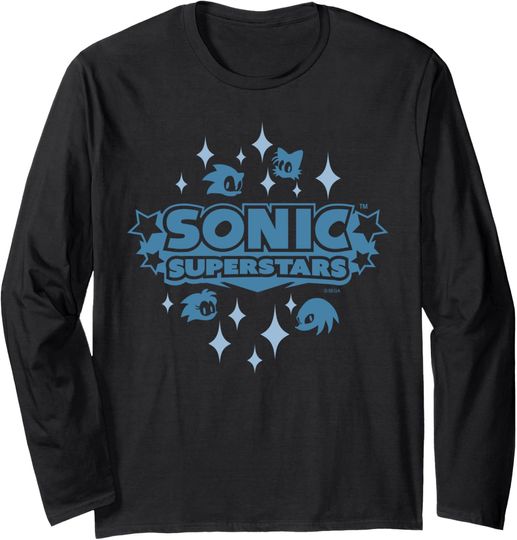 Sonic the Hedgehog, Sonic Superstars - Iconic  Long Sleeve T-Shirt