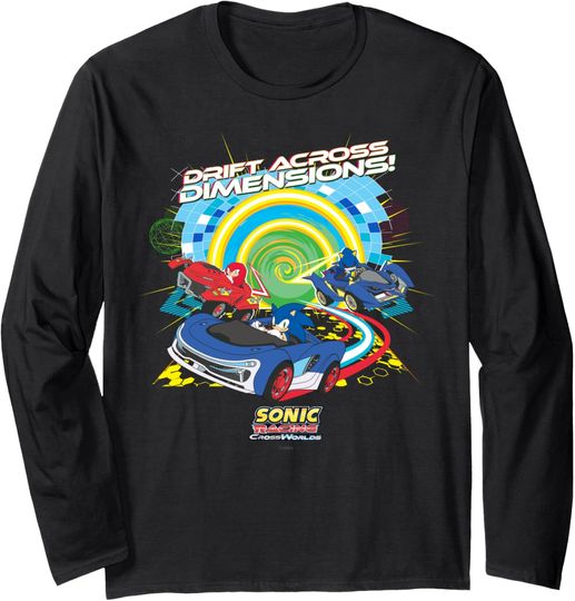 Discover Sonic Racing CrossWorlds - Racing Trio Long Sleeve T-Shirt